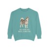 Alaskan Malamute Sweatshirt, Seafoam, front view