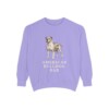 American Bulldog Dad Sweatshirt, Violet, front view