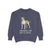 American Bulldog Sweatshirt, Denim, front view