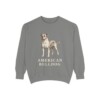 American Bulldog Sweatshirt, Grey, front view