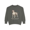 american-bulldog-sweatshirt-latin-pepper American Bulldog Latin Sweatshirt, Pepper, front view