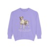 american-bulldog-sweatshirt-latin-violet American Bulldog Latin Sweatshirt, Violet, front view