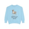 american-bulldog-sweatshirt-mom-chambray American Bulldog Mom Sweatshirt, Chambray, front view