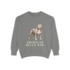 American Bully Dad Sweatshirt, Grey, front view