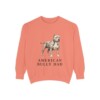 American Bully Dad Sweatshirt, Terracotta, front view