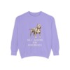 american-bully-sweatshirt-humor-violet-1 American Bully Humor Sweatshirt, Violet, front view