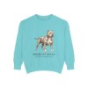 American Bully Latin Sweatshirt, Chalky Mint, front view