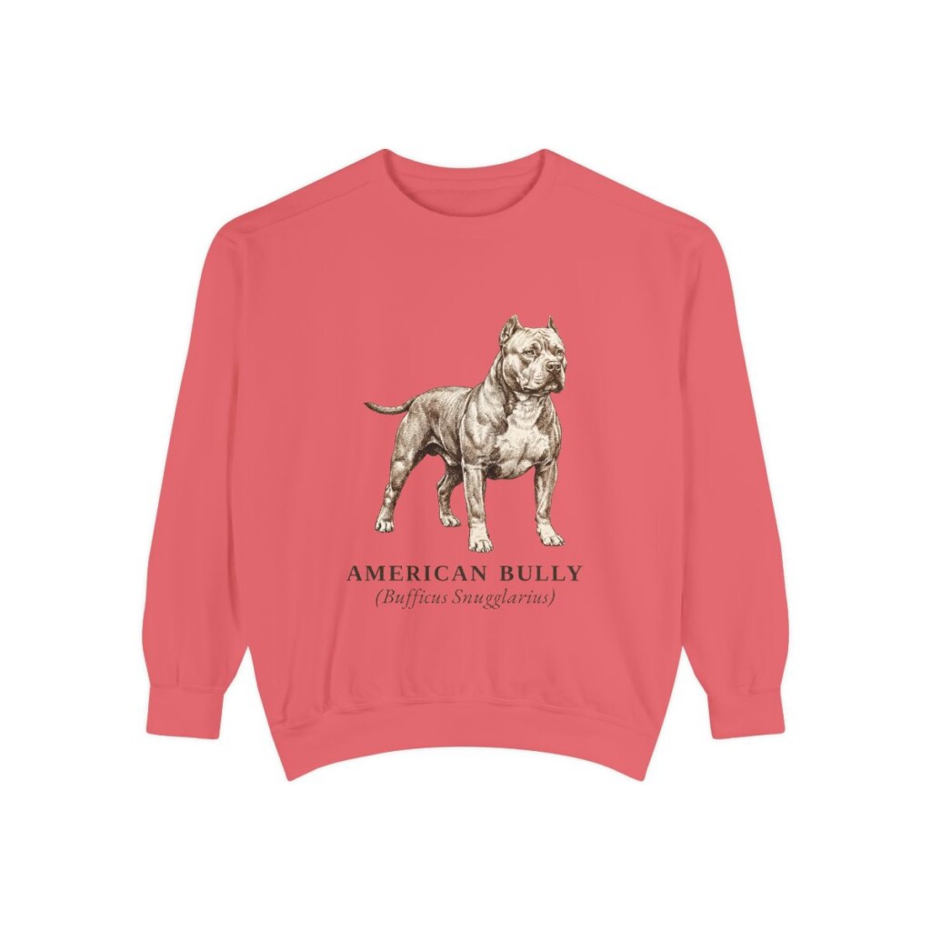 American Bully Latin Sweatshirt, Watermelon, front view
