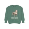American Bully Mom Sweatshirt, Light Green, front view