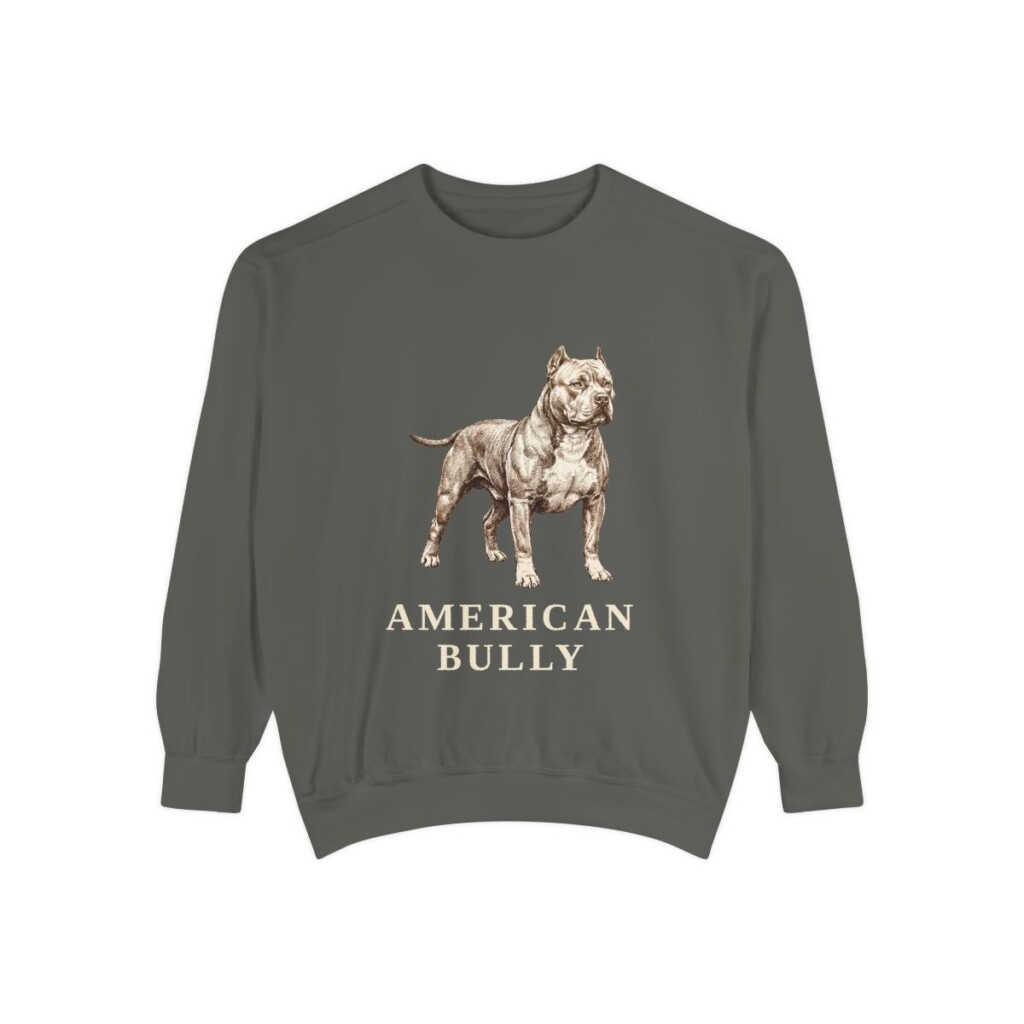 American Bully Sweatshirt, Pepper, front view
