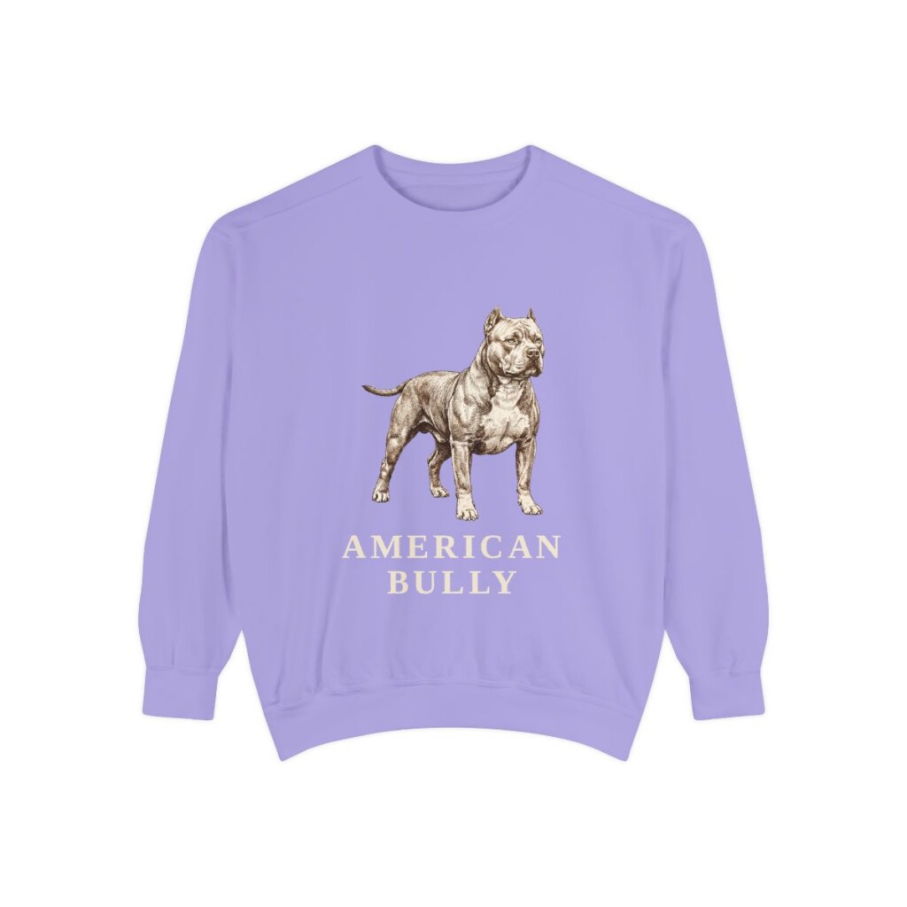 American Bully Sweatshirt, Violet, front view
