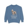 American Cocker Spaniel Sweatshirt, Blue Jean, front view