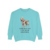 American Cocker Spaniel Sweatshirt, Chalky Mint, front view