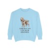 American Cocker Spaniel Sweatshirt, Chambray, front view