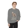 American Cocker Spaniel Dad Sweatshirt, Grey, person 1 front