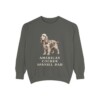 American Cocker Spaniel Dad Sweatshirt, Pepper, front view