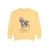 American Cocker Spaniel Latin Sweatshirt, Butter, front view