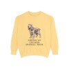 American Cocker Spaniel Mom Sweatshirt, Butter, front view