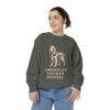 American Cocker Spaniel Sweatshirt, Pepper, person 2 front