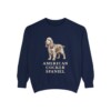 American Cocker Spaniel Sweatshirt, True Navy, front view