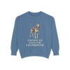 American English Coonhound Sweatshirt, Blue Jean, front view