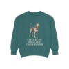 American English Coonhound Sweatshirt, Blue Spruce, front view