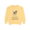 American English Coonhound Sweatshirt, Butter, front view