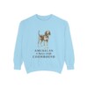 American English Coonhound Sweatshirt, Chambray, front view