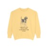 American English Coonhound Dad Sweatshirt, Butter, front view