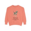 American English Coonhound Dad Sweatshirt, Terracotta, front view