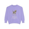 American English Coonhound Dad Sweatshirt, Violet, front view