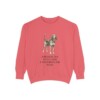 American English Coonhound Dad Sweatshirt, Watermelon, front view
