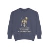 American English Coonhound Sweatshirt, Denim, front view