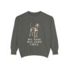 American English Coonhound Humor Sweatshirt, Pepper, front view