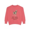 American English Coonhound Humor Sweatshirt, Watermelon, front view