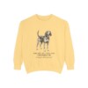 American English Coonhound Latin Sweatshirt, Butter, front view