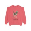 American English Coonhound Latin Sweatshirt, Watermelon, front view