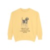 American English Coonhound Mom Sweatshirt, Butter, front view