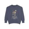 American English Coonhound Mom Sweatshirt, Denim, front view