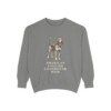 American English Coonhound Mom Sweatshirt, Grey, front view