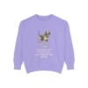 American English Coonhound Mom Sweatshirt, Violet, front view