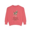 American English Coonhound Mom Sweatshirt, Watermelon, front view