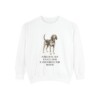 American English Coonhound Mom Sweatshirt, White, front view