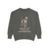 American English Coonhound Sweatshirt, Pepper, front view