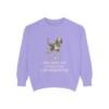American English Coonhound Sweatshirt, Violet, front view