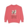 American Eskimo Dog Dad Sweatshirt, Watermelon, front view