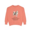 american-eskimo-dog-sweatshirt-humor-terracotta American Eskimo Dog Humor Sweatshirt, Terracotta, front view