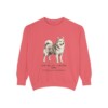 American Eskimo Dog Latin Sweatshirt, Watermelon, front view