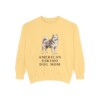 American Eskimo Dog Mom Sweatshirt, Butter, front view