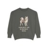american-eskimo-dog-sweatshirt-pepper American Eskimo Dog Sweatshirt, Pepper, front view